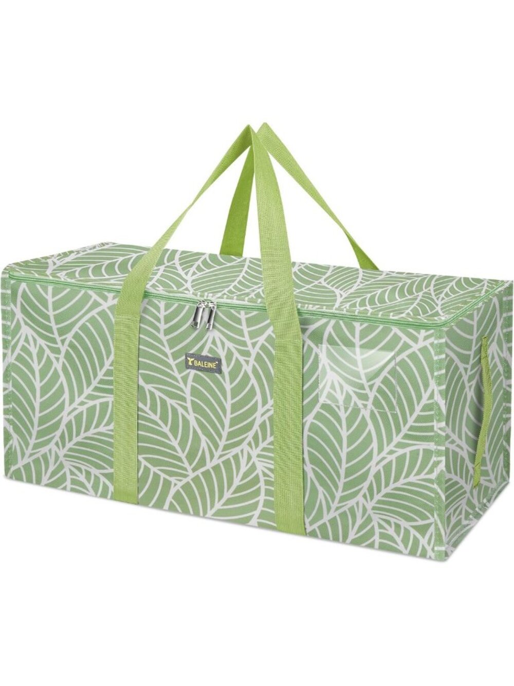 Extra Large Heavy-Duty Storage Tote with Zippers & Handles - Space Saving
